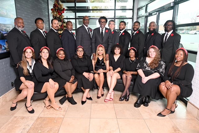 The McElroy and M3A Architecture, PLLC, had employee photos and Christmas card pictures taken at their firm, 4880 McWillie Circle in Jackson, Miss., on Friday, November 21, 2025.